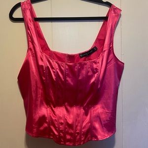 Pink Corset Top